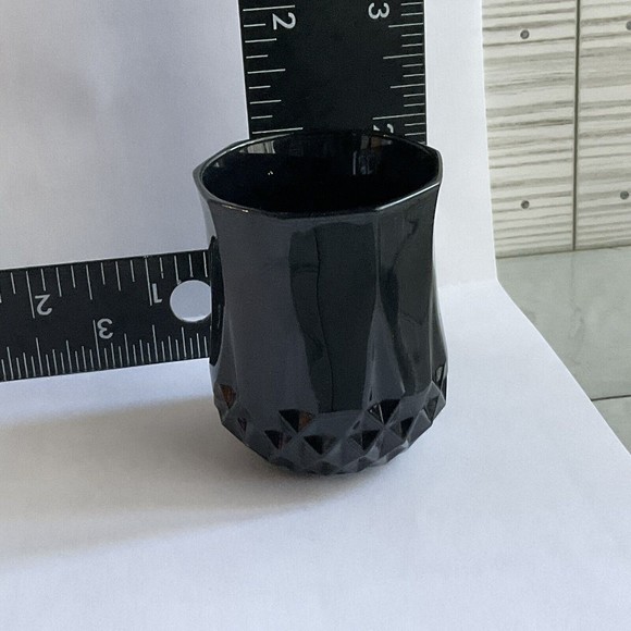 Lot Of 2 Whiskey Shot Glass Beer Drink Cup Sake Halloween Orange Black Whisky - Picture 4 of 9